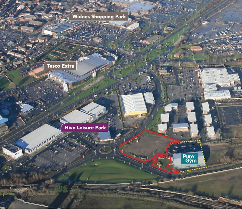 Venture Fields, Widnes - new leisure development (site now sold)